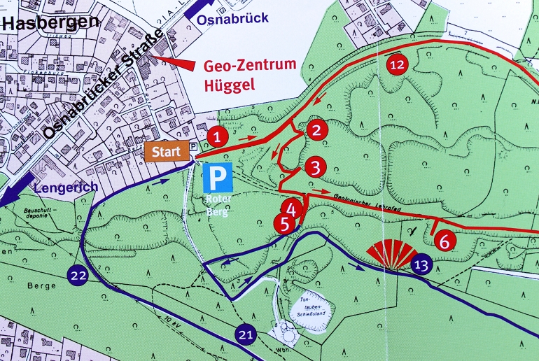 B Geolerpfad Map